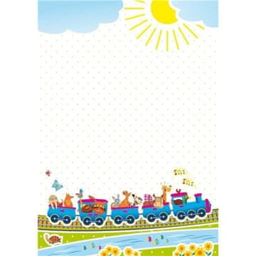 Diploma A4 - motiv otroškega vlaka, 170 g/m2, 25 kosov