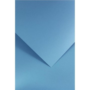 Oblikovalski papir A4, gladek, 210 g, temno moder, 20 kosov