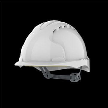 JSP Čelada Evo 2 Mid Peak - bela, s prezračevanjem