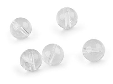 Kristalni, mineralni biseri Ø10 mm - kristal (5 kosov)
