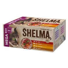 SHELMA Cat Mega box, kapsula 85 g (40 pakiranj)