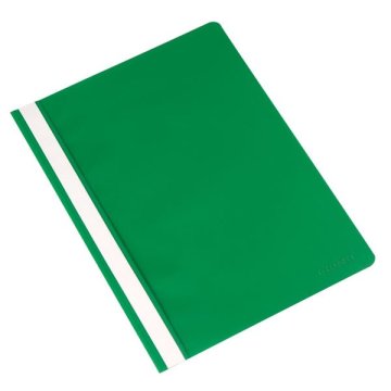 Q-Connect Plastični mape - A4, zelene barve, 25 kosov