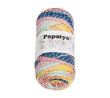 PAPATYA Bombažna mešanica batik - 100 g / 225 m