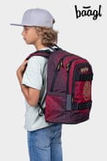 BAAGL Šolski nahrbtnik Skate Harry Potter Hogwarts burgundska GRS