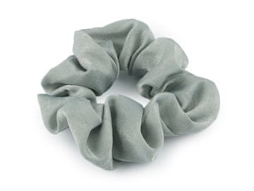 Elastika za lase Scrunchie - zeleni žajbelj light
