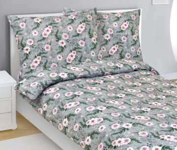 Bombažno posteljno perilo - 140x220, 70x90 cm - Rose