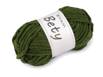 Pletena ženiljska preja Bety 100 g - (26) zelena