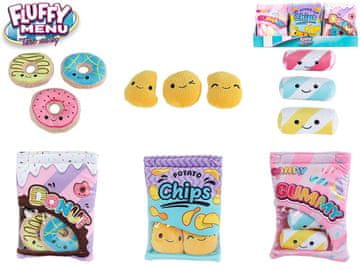 Puhasto vrečko za malico Menu plišasto 21 cm