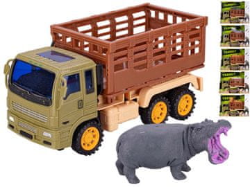 Tovornjak 18,5 cm z vztrajnikom in živaljo 10-11 cm