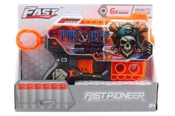 Piratska pištola za nabojnike iz pene