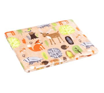 Otroška odeja ELLA - 75x100 cm - Živali