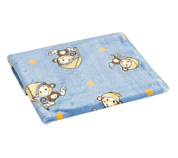 Otroška odeja ELLA - 75x100 cm - Opica