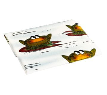 Otroška odeja ELLA - 75x100 cm - Žaba