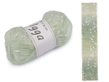 Pletena preja Igga 100 g - (001) zelena barva.