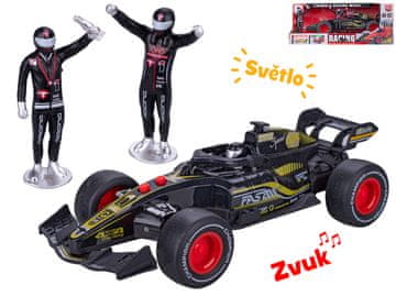 Formula 19 cm na vztrajniku na baterije s svetlobo in zvokom s piloti 2 kosa