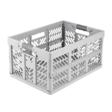 keeeper Zložljiva škatla z mehkimi ročaji Ben 45l Nordic Grey