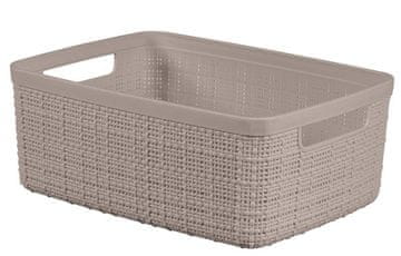 Škatla Curver Juta S 5L taupe