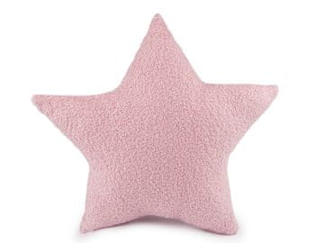 Okrasna blazina zvezda boucle Ø40 cm - prašek