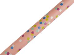 Ovijalni papir dot 0,7x2 m - marelica
