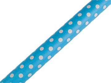 Ovijalni papir dot 0,7x2 m - modri