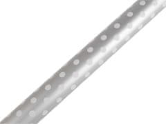 Ovijalni papir dot 0,7x2 m - srebrn