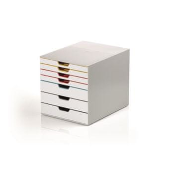 Durable Predalnik VARICOLOR 7, 7 bar. predali, beli