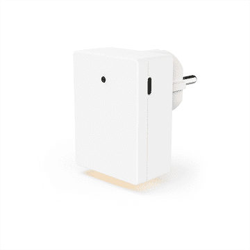 Hama nočna/orientalna LED luč, za vtičnico, 1x USB-A, 1x USB-C, senzor somraka