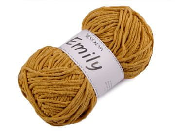 Pletena preja Emily 100 g - (37) temno bež.