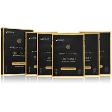 Komplet čistilnih krpic z medom Jeju in kompleksom AHA, BHA Korean Heritage 5 × 25 g