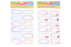 Samolepilne oznake z imeni 14x31,5 cm