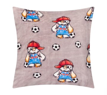 Blazina ELLIK - otroški motiv - 35x40 cm - Pes z žogo