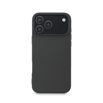 Hama Fantastic Feel, ovitek za Apple iPhone 17 Pro Max, mehka površina, črn