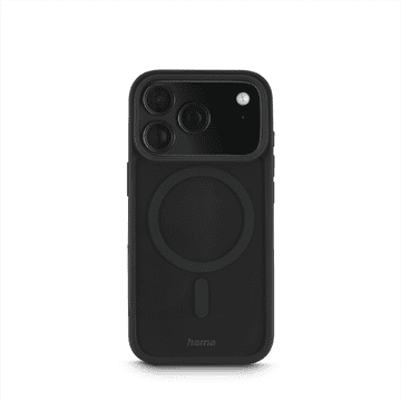 Hama Frame Protect, ovitek za Apple iPhone 17 Pro, magnetni, prozoren/črn