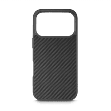 Black Rock Robust Carbon, ovitek za Apple iPhone 17 Pro Max, magnetni, karbonski videz, črn