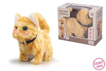 Mačka na sprehodu z učinki 16cm - češka embalaža