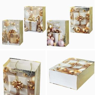 Božična darilna vrečka, 23X18X10 cm