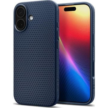 SPIGEN Liquid Air etui za iPhone 17 mornarsko modra