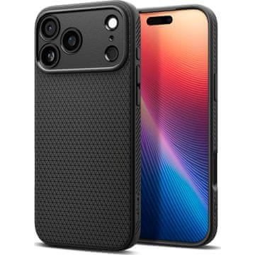 SPIGEN Liquid Air etui za iPhone 17 Pro Max Black