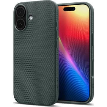 SPIGEN Liquid Air etui za iPhone 17 Abyss green