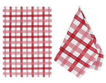 Kuhinjska brisača 1 kos - 50x70 cm - Káro