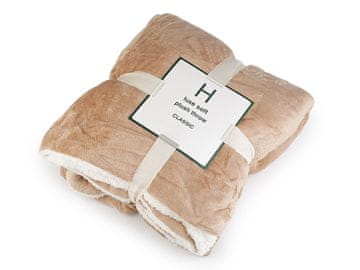 Odejica jagenjček 180x200 cm - bež