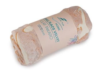 Otroška odeja, ki se sveti v temi 120x150 cm - bež svetloba dinozaver