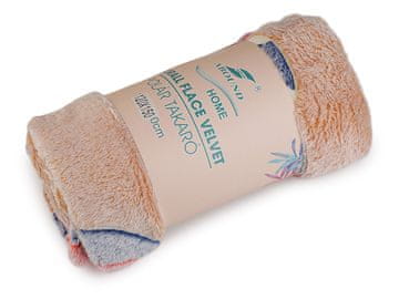 Otroška odeja, ki se sveti v temi 120x150 cm - bež light sport