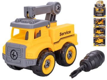 Gradbeni avtomobilček vijak 11 cm - prosti tek