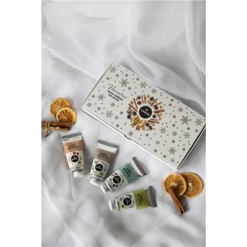 Komplet božične kreme za roke Four Elements, 4 x 30 ml