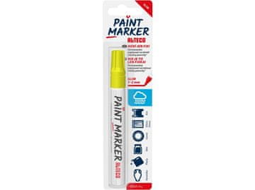 ALTECO permanentni marker Paint Marker SLIM rumene barve