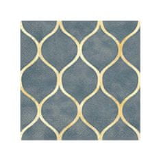 PRTIČKI ZLATI VZOREC 3-SLOJNI 33X33CM