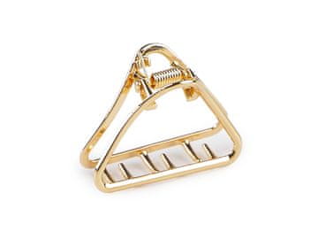 Kovinski strižnik za lase - zlati trikotnik