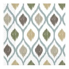 PRTIČKI Z VZORCEM BOHO 3-SLOJNI 33X33CM