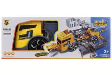 Zlaganje gradbenega avtomobila